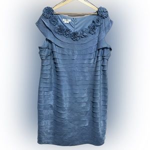 Blue London Times semi formal dress 20W